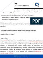 Script de Atendimento