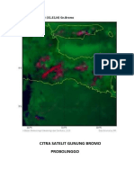 Citra Satelit Gunung Bromo