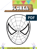 Spiderman - Colorear