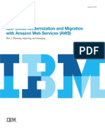 Cloud Modernization and Migration With Amazon Web Services (AWS) - Part 2 - Planning, Migrating, and Managing