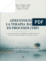 Aprendiendo La Terapia Basada en Procesos (TBP) (David N. Lorscheid, Stefan G. Hofmann Etc.)
