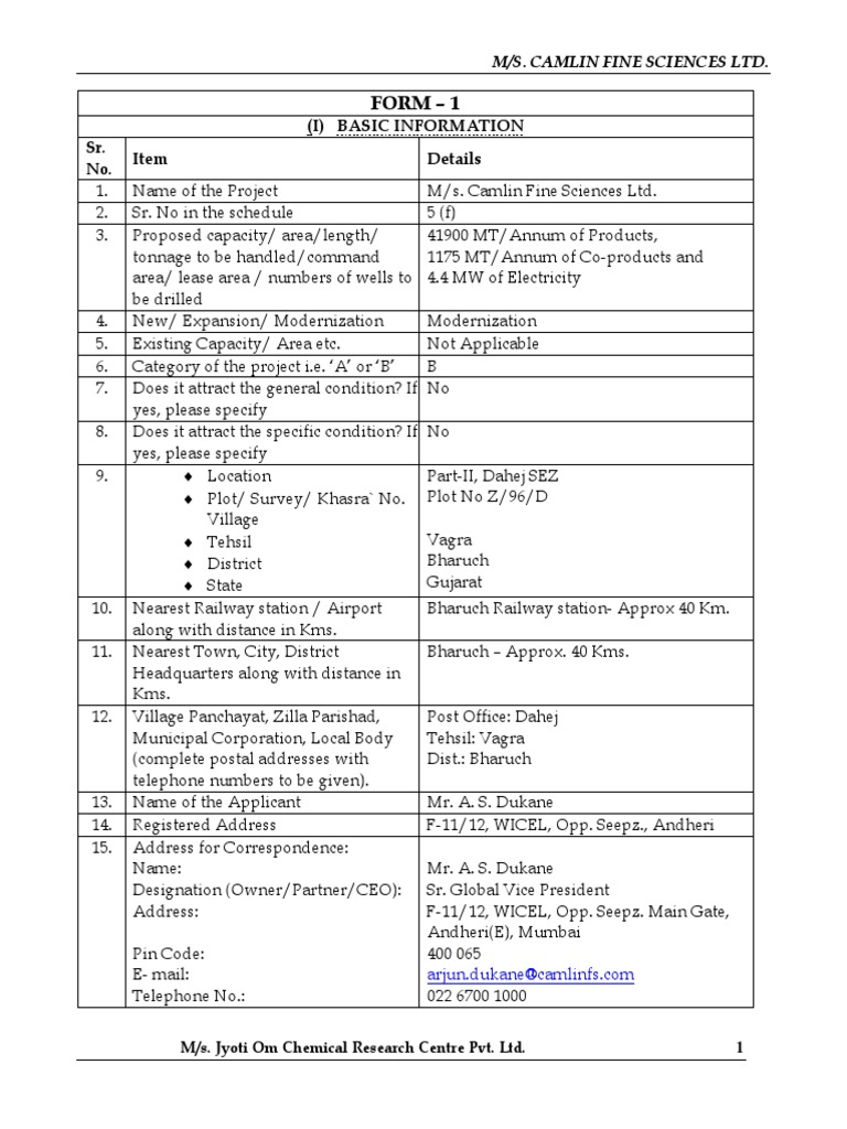 CFS Environmental Clearance | PDF | Sewage Treatment | Waste