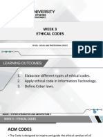 Ethical Codes and Cyber Laws in IT