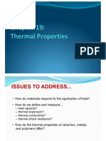 My Note of Thermal Properties