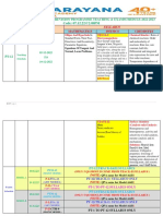 Rev - PT-12 To PT-19 - SR Star Co-Super Chaina Revision Programe Teaching & Exam Schedule, QP Setting Allotment-2022-23 - Code - 07.12.22@2.00PM