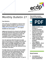 ecdp Monthly Bulletin 27