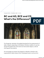 BC and AD, BCE and CE - What's The Difference