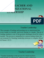 Teacher Leader Ship
