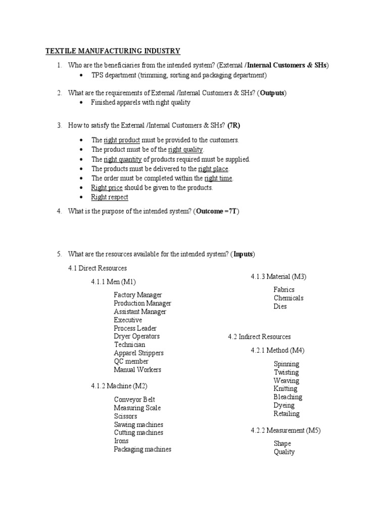 Assignment 1 APPAREL MANUFACTURING INDUSTRY PDF Textiles