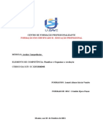 Planificar avaliações de módulos em formação profissional