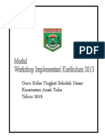Modul Workshop Implementasi Kurikulum 2013