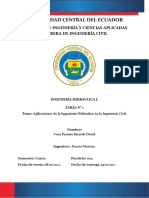 Consulta La Hidraulica y Su Aplicacion Ing Civil