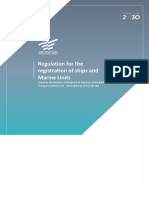 Regulation for registering ships and recording marine units in KSA