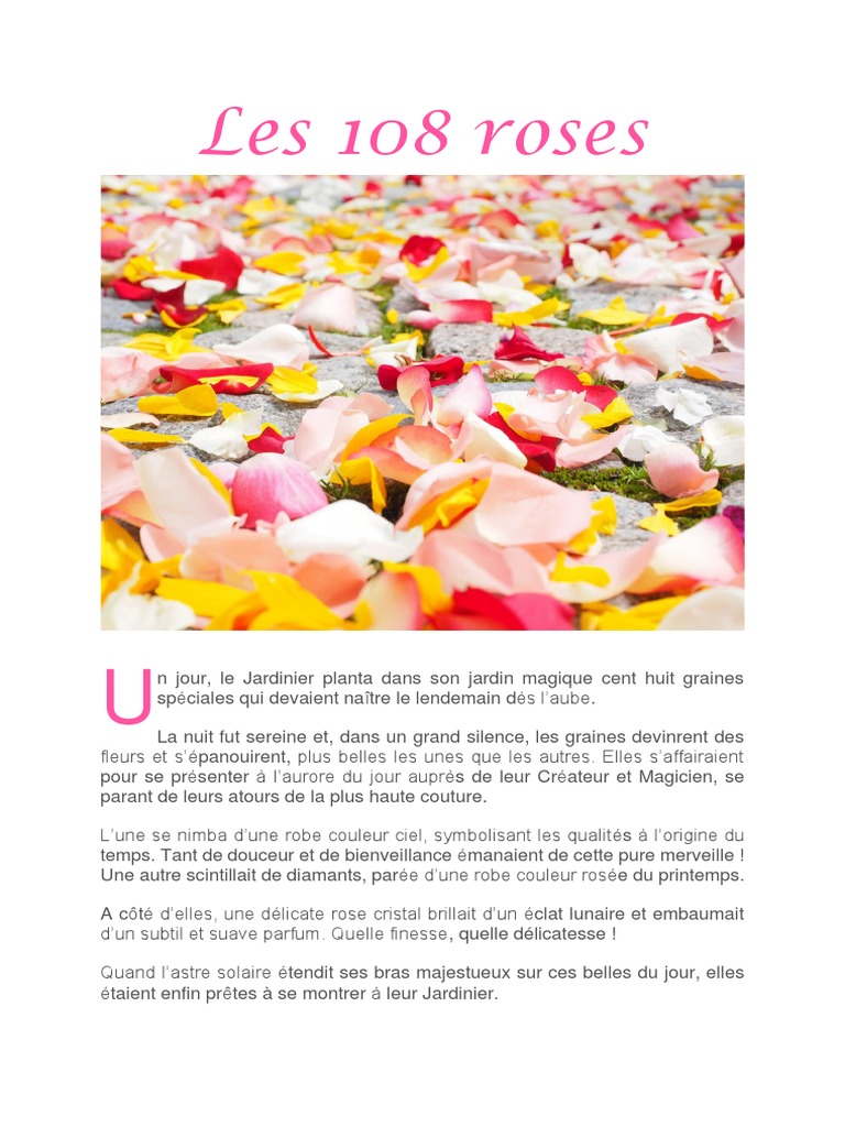 Les 108 Roses Magiques | PDF | Maison et jardin