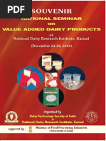 Download National Seminar on Value Added Dairy Products by Mayank Tandon SN6138463 doc pdf