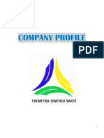 Company Profile Pt. Trimitra Sinergi Sakti, 2021