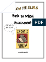 Back To School Assessment