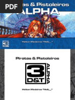 3D&amp;T - Piratas &amp; Pistoleiros