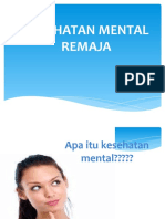 Kesehatan Mental Remaja