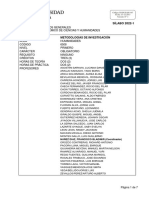 2022-1 Sil Metodología de Investigación