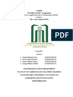 Worksheet and Its Component Group 4