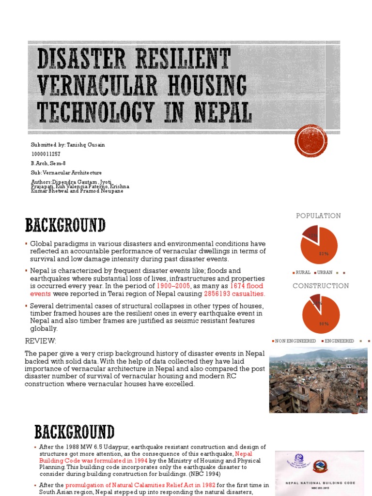 Vernacular Architecture's Disaster Resilience in Nepal | PDF | Nepal ...