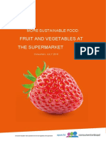 Rapport Duurzaamheid Groente en Fruit in de Supermarkt - NL .En