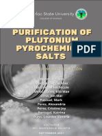 Vacuum Distillation of Plutonium Spent Salts