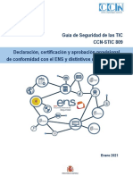 CCN-STIC-809 Declaración y Certificación Conformidad ENS
