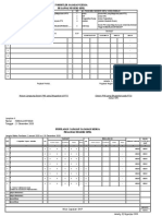 Format Lampiran Penilaian Prestasi Kerja