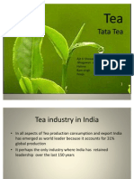 Tea Industry in India: Tata Tea Brands and Relationship Building Strategies