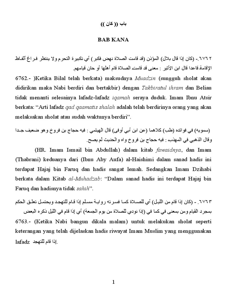 Arti dan Praktik Sholat Nabi | PDF