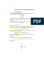 Appunti Funzioni - Reali - Di Una - Variabile ANALISI 1