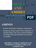 Organic Compounds Amines and Amides