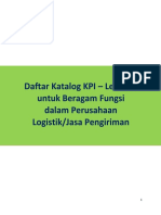 Daftar Katalog KPI - Logistik Dan Jasa Pengiriman