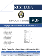 Sabtu Malam 19 Nov 2022