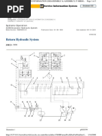 Excavator Return Hyd