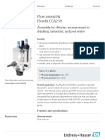 Endress-Hauser Flowfit W CCA250 EN