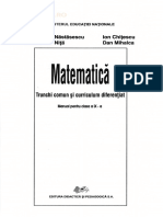 Matematica. Trunchi comun, Curriculum diferentiat - Clasa 9 - Manual - C. Nastasescu, C. Nita