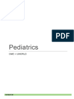 Pediatrics OME + UWORLD Notes
