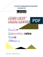 (Hesi Exit Exam) Evolve Comprehensive Exam (Hesi) 1 Practice QA