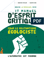 Manuel - de - L - Esprit - Critique - Pour - Le - Militantisme Écologique