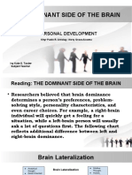 The Dominant Side of The Brain