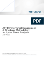 ATTaCKing Threat Management A Structured Methodology For Cyber Threat Analysis