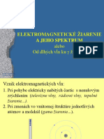 01-Elektromagneticke Ziarenie A Jeho Spektrum