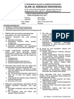 Optimal untuk Soal Ujian SMP Informatika