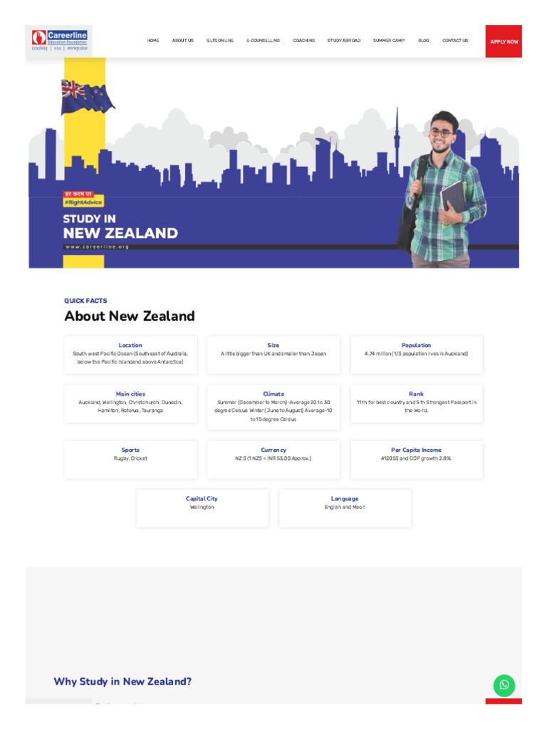 Study in New Zealand Abroad Education Consultants in Ahmedabad PDF