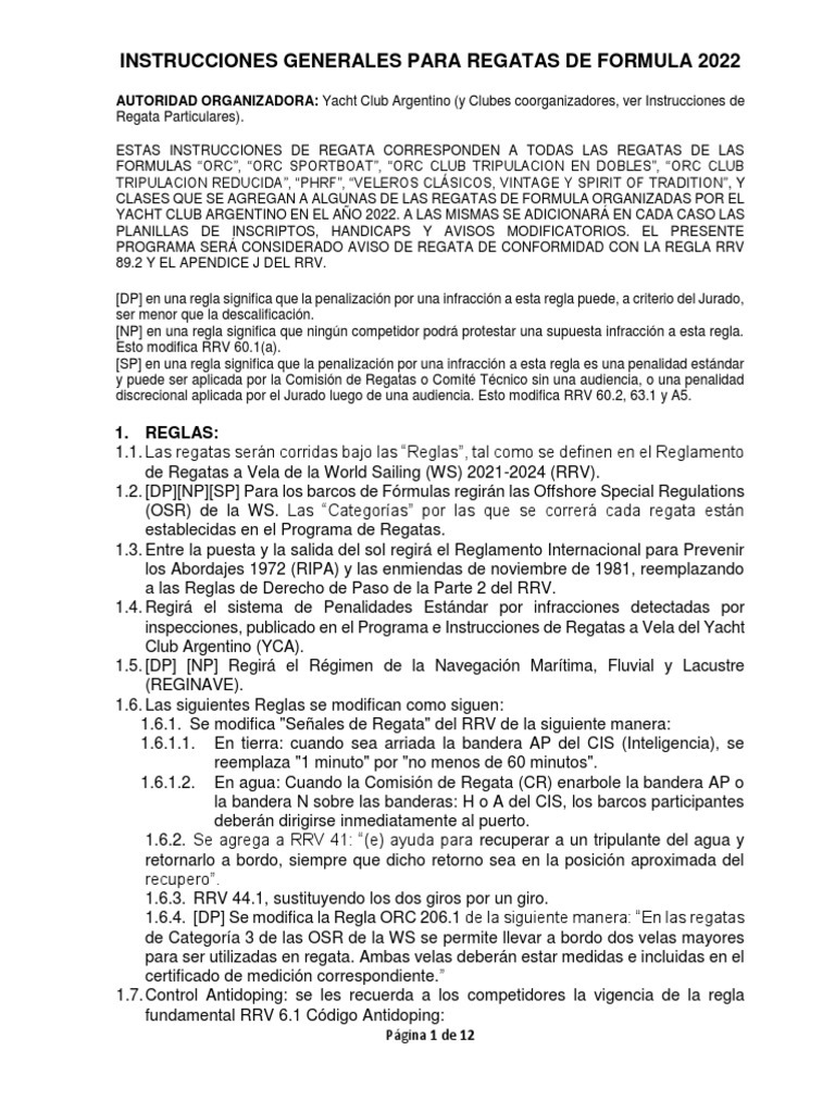 Libro Azul 2022 IdR Generales Formulas PDF Barlovento y sotavento