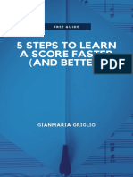 5 Steps To Learn A Score Faster - Free Guide