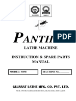 Panther 3050 Manual